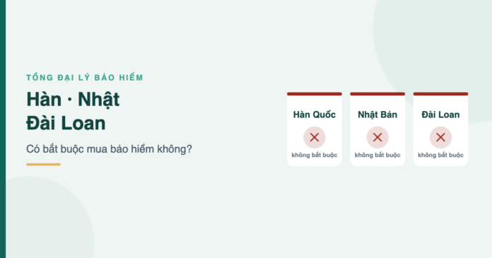 So sánh yêu cầu bảo hiểm du lịch khi xin visa Hàn Quốc, Nhật Bản, Đài Loan